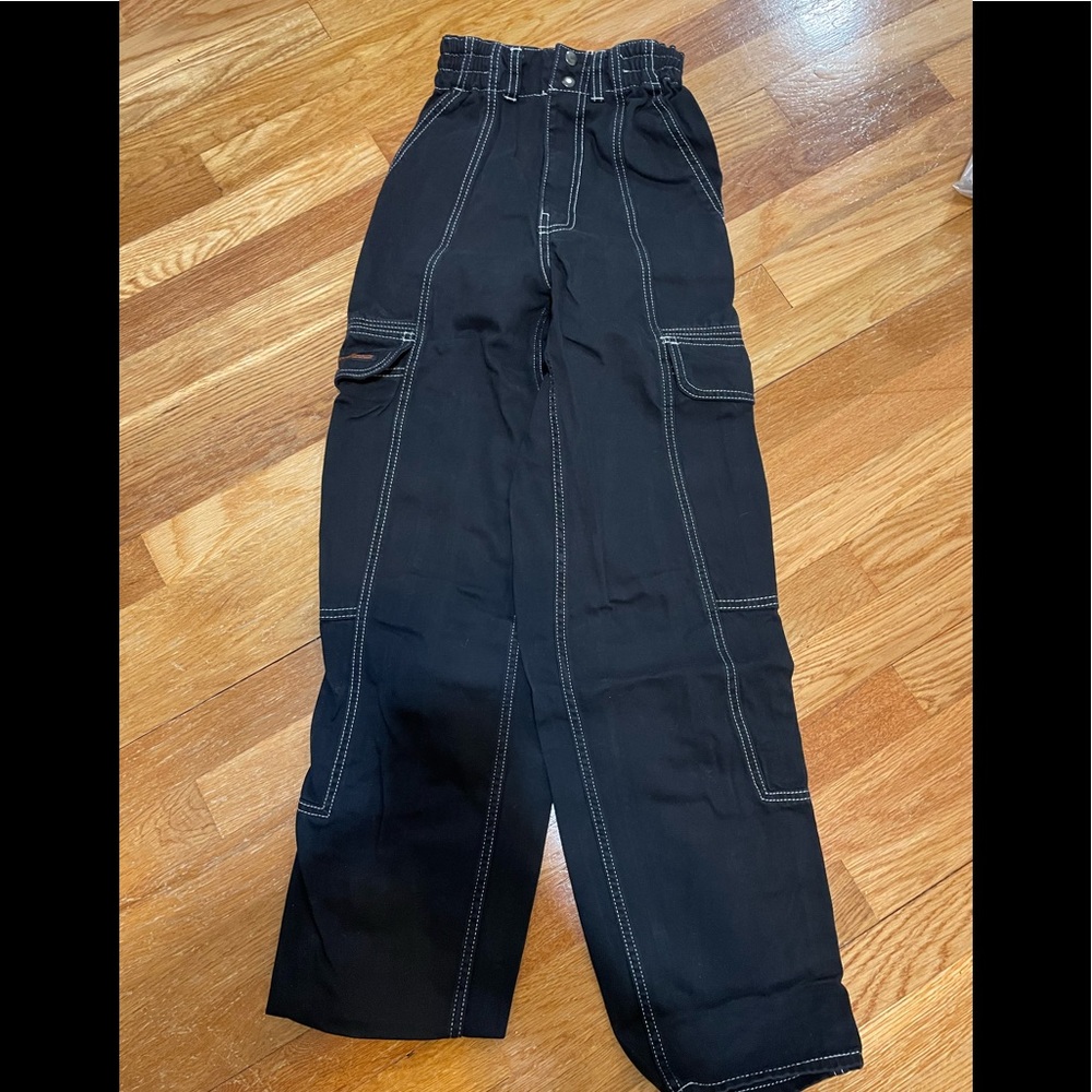 BDG Blaine High-Waisted Skate Jean Black Denim 25